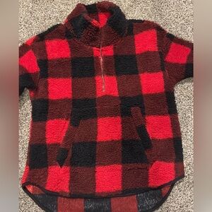 Like new - Old Navy Sherpa Quarter zip - size small